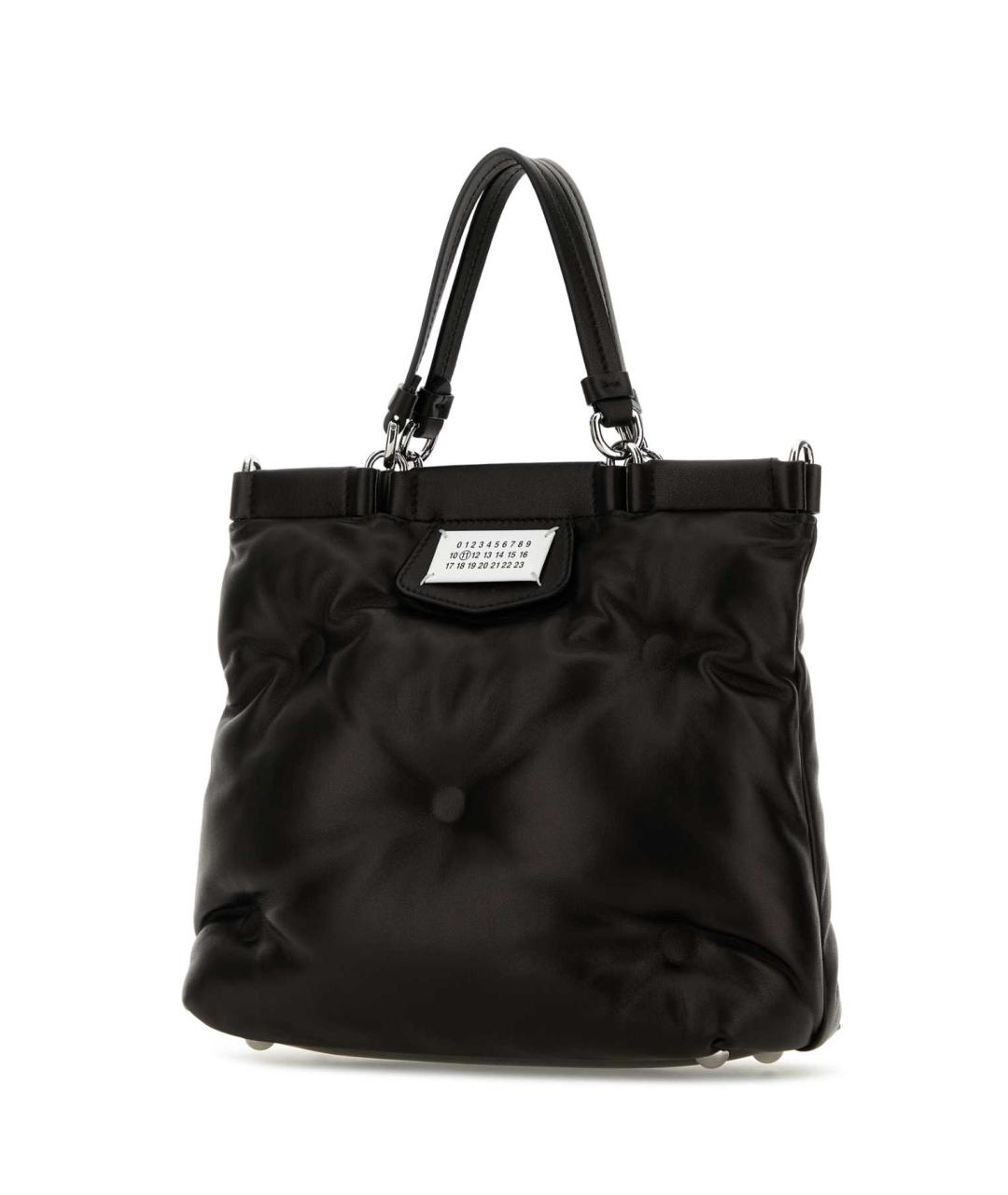 MAISON MARGIELA Черная сумка с короткими ручками, фото 2