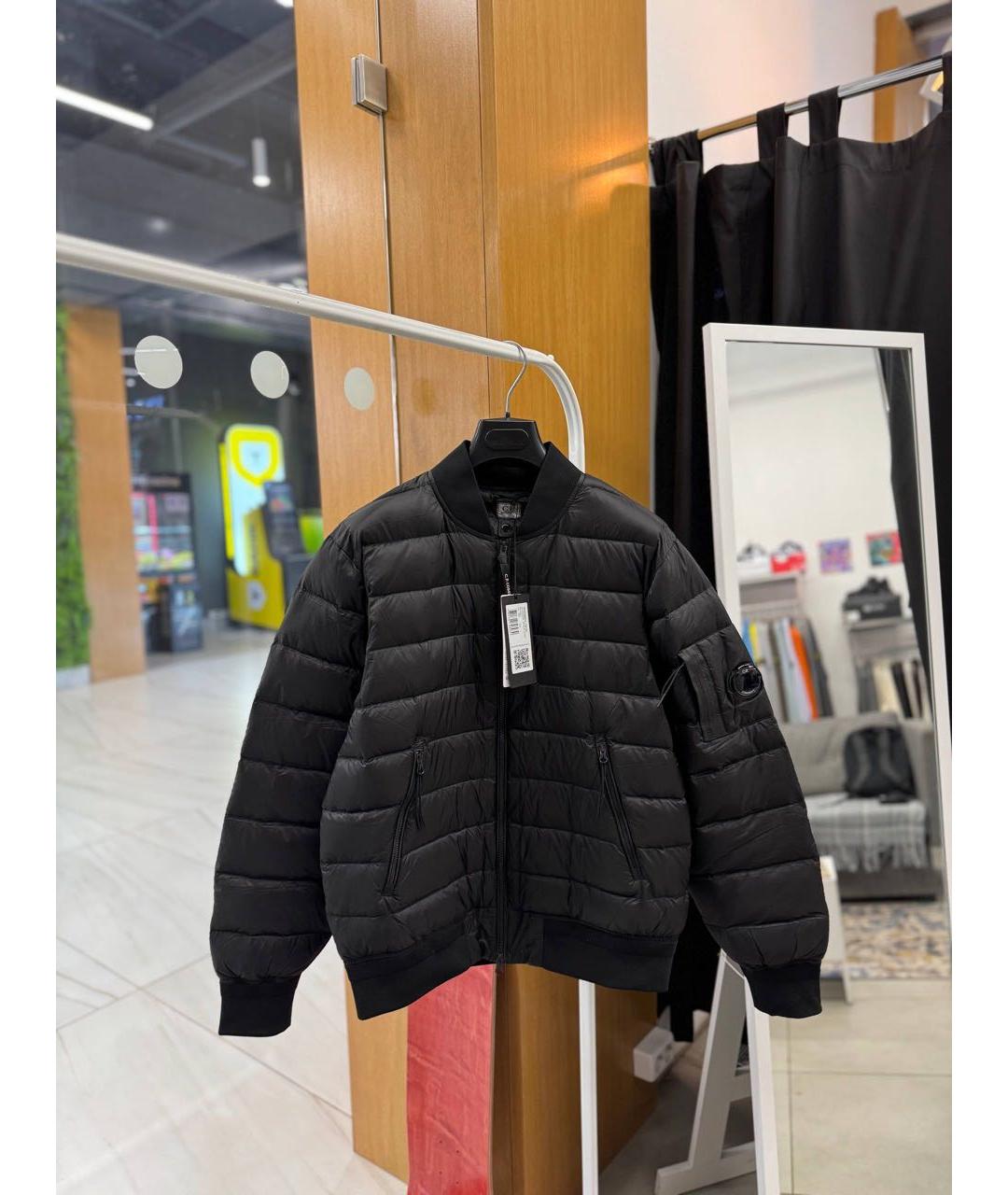 CP COMPANY Черная полиамидовая куртка, фото 3