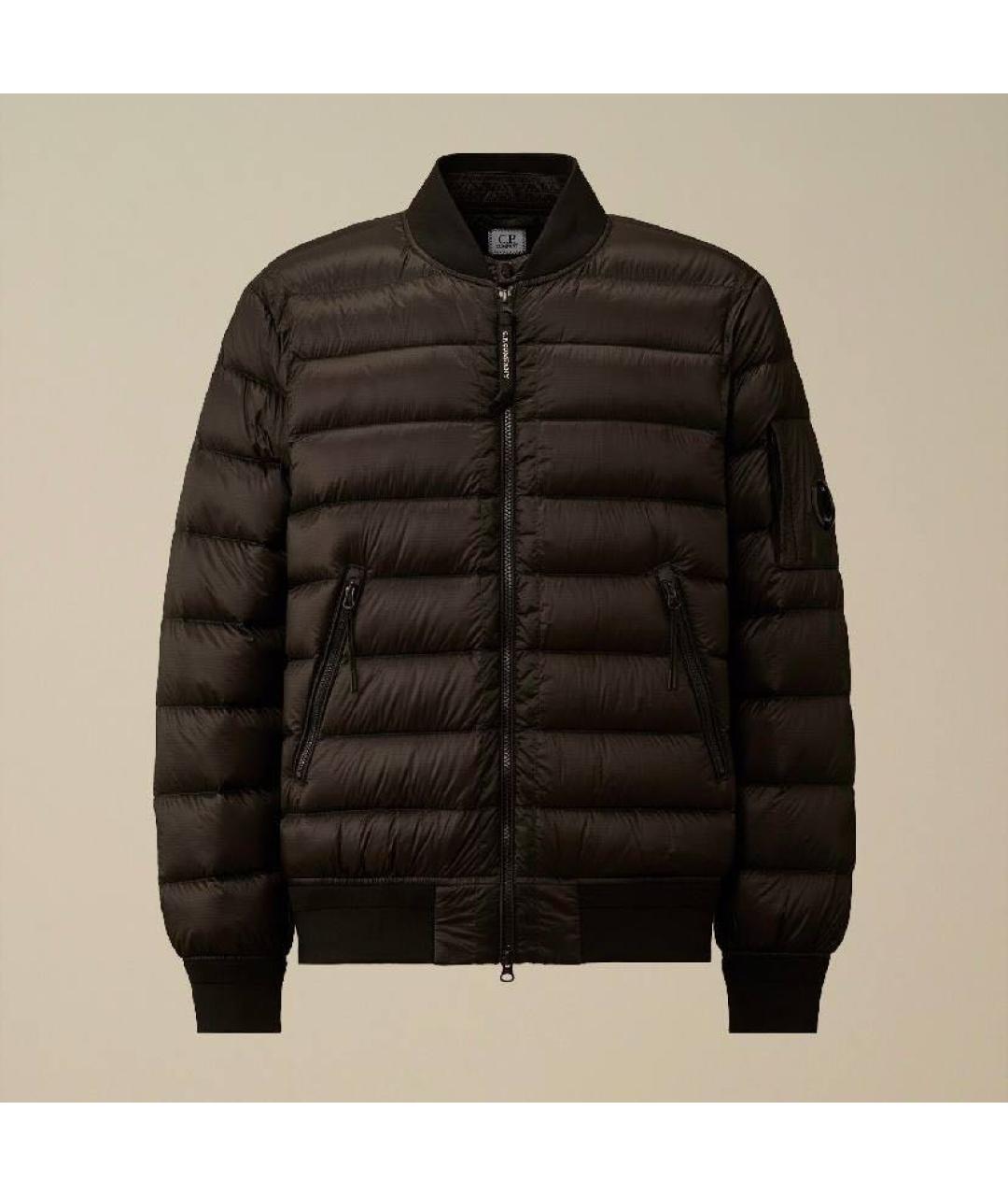 CP COMPANY Черная полиамидовая куртка, фото 2