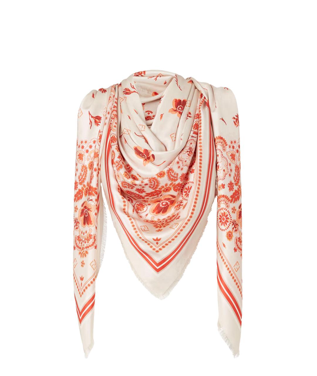 FENDI Мульти шелковый платок, фото 2