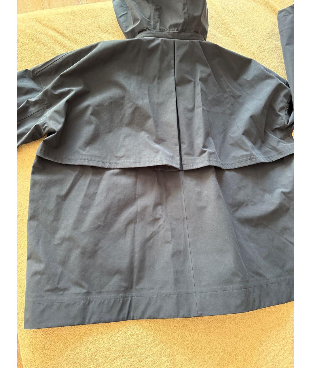 MAX MARA Темно-синяя полиамидовая куртка, фото 5