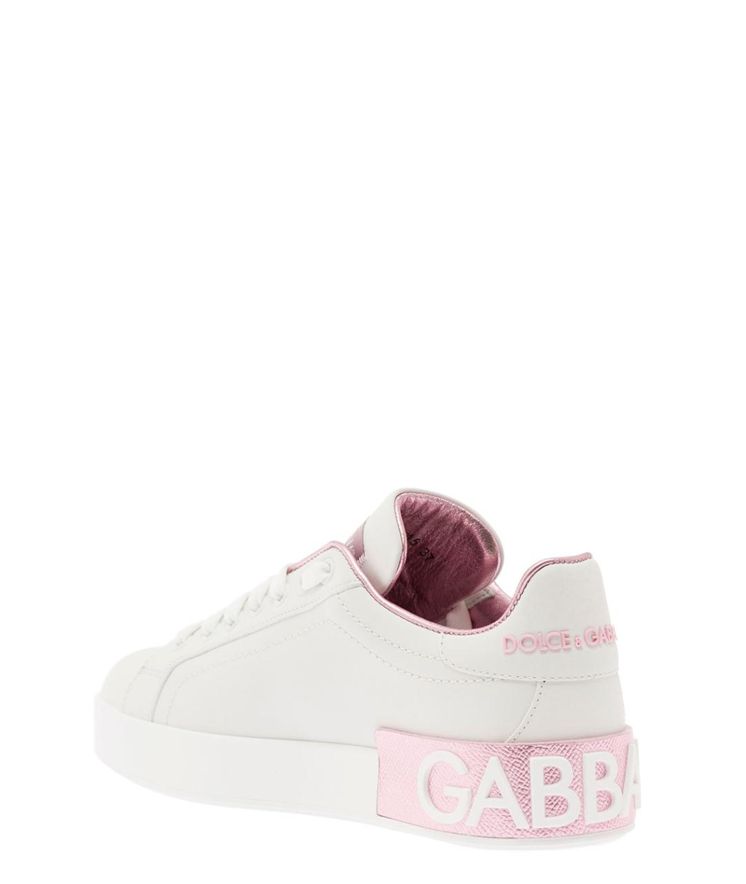 DOLCE&GABBANA Белые кроссовки, фото 3