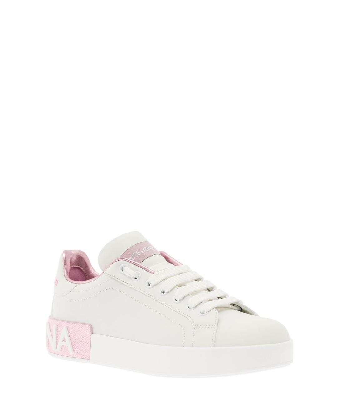 DOLCE&GABBANA Белые кроссовки, фото 2