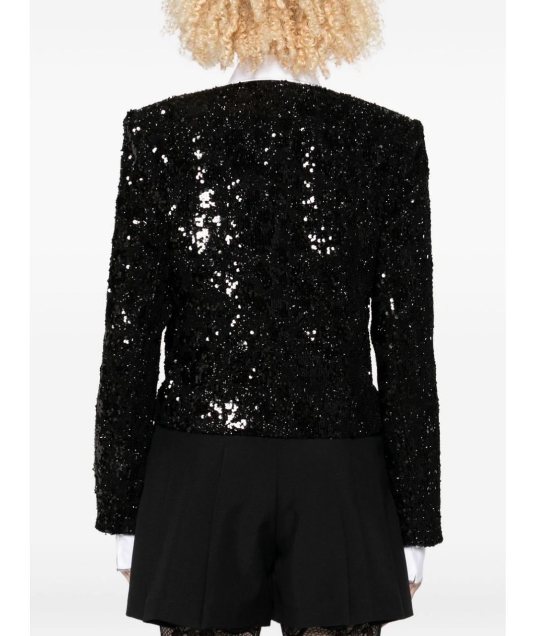 IRO Черный полиэстеровый жакет/пиджак, фото 3