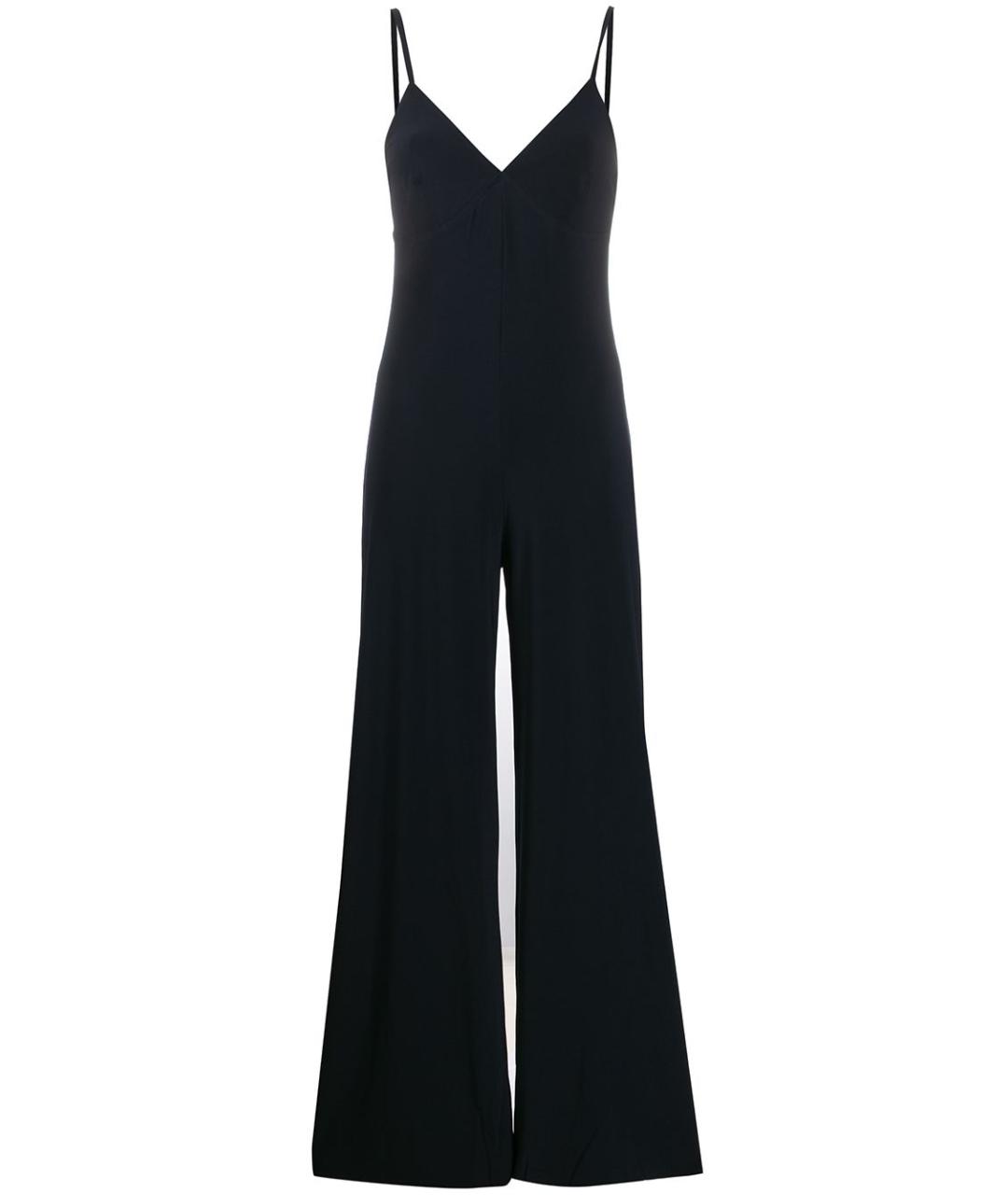 NORMA KAMALI Синий полиэстеровый комбинезон, фото 1