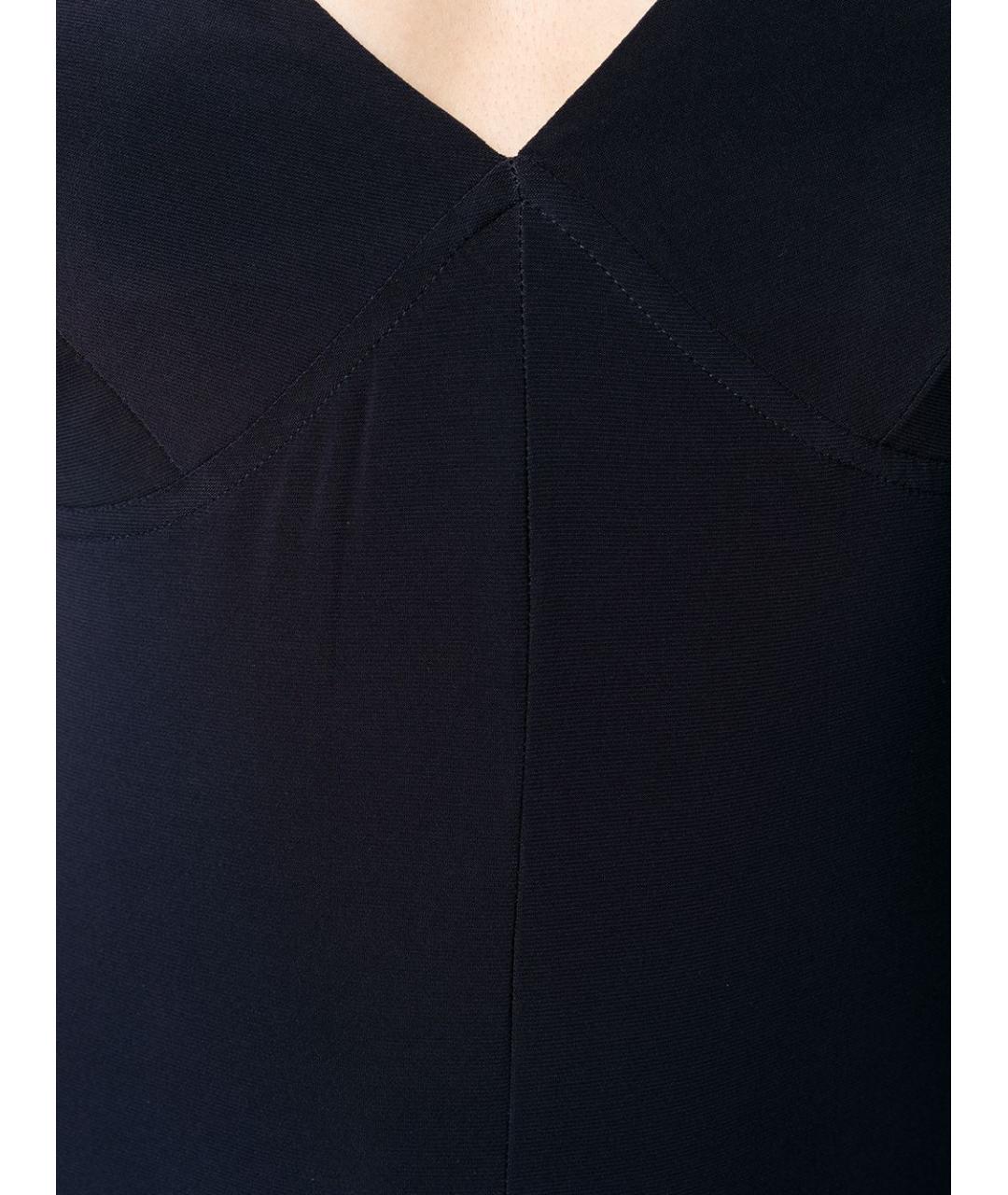 NORMA KAMALI Синий полиэстеровый комбинезон, фото 2