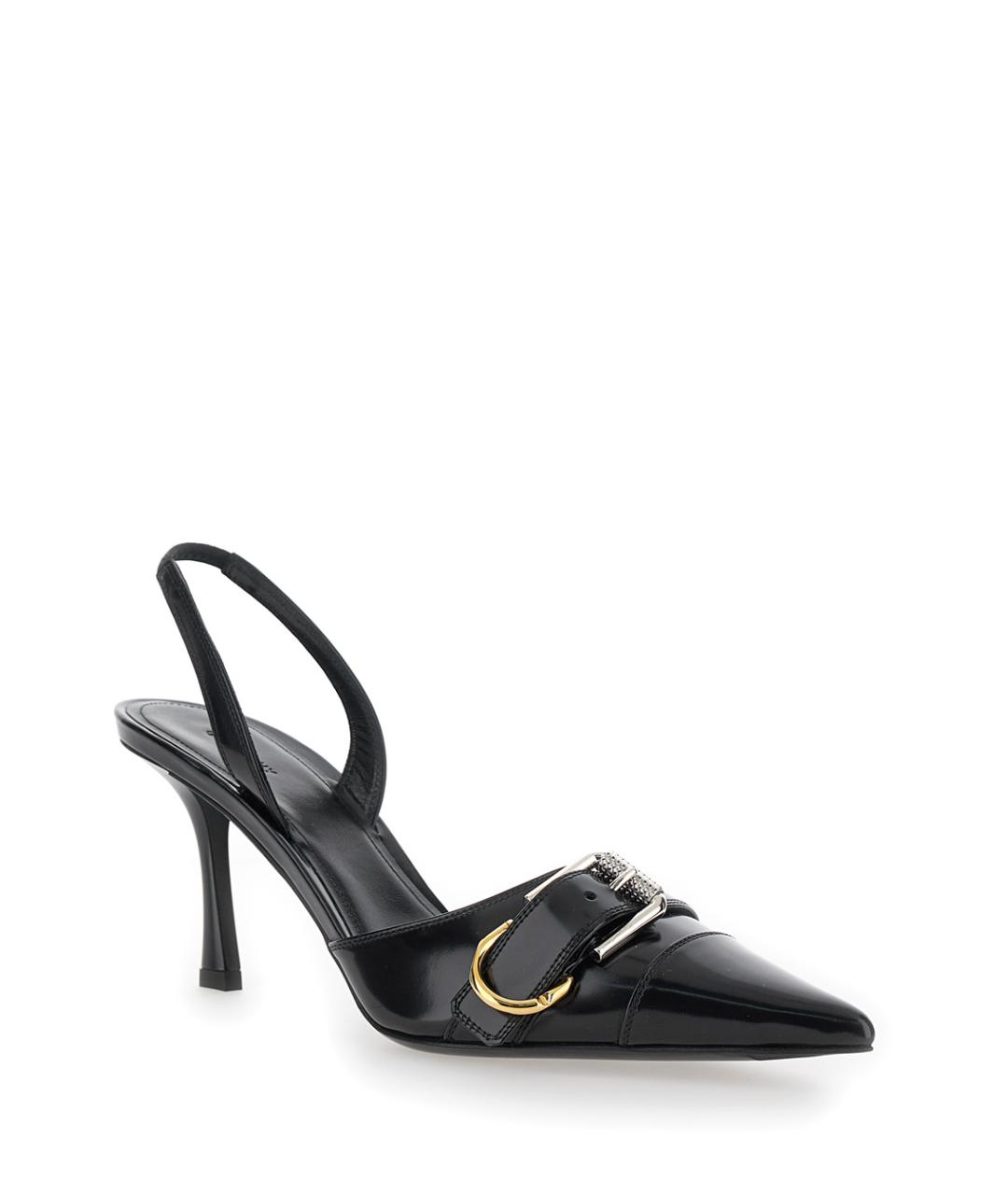 GIVENCHY Черные кожаные туфли, фото 2