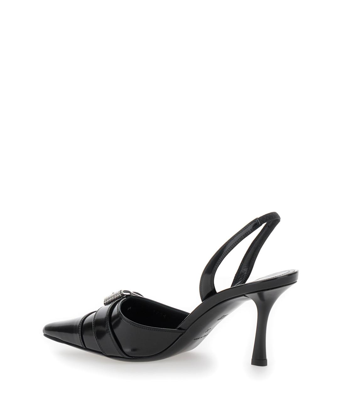 GIVENCHY Черные кожаные туфли, фото 3