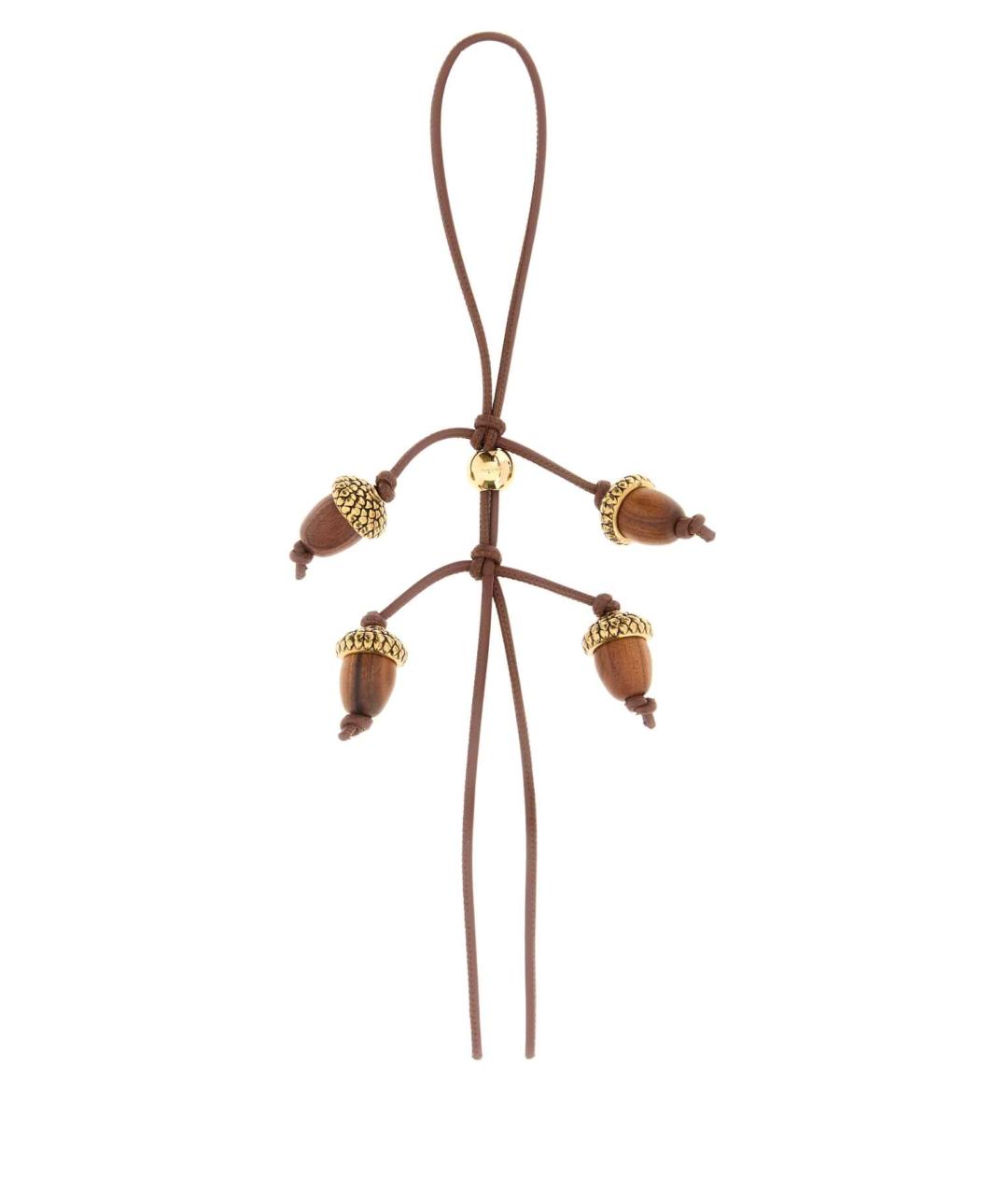 LOEWE Коричневый брелок, фото 2