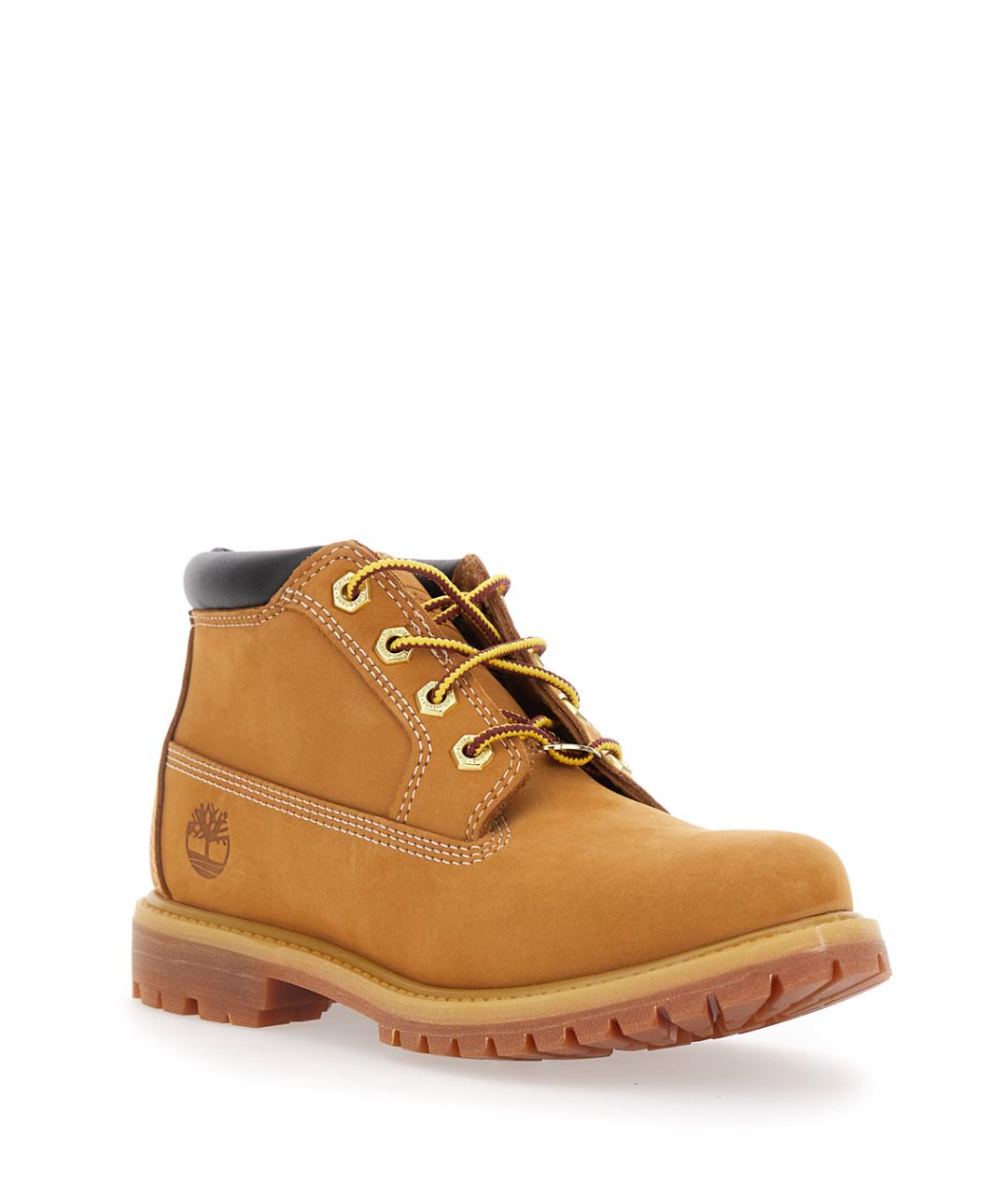 TIMBERLAND Бежевые кожаные ботинки, фото 2