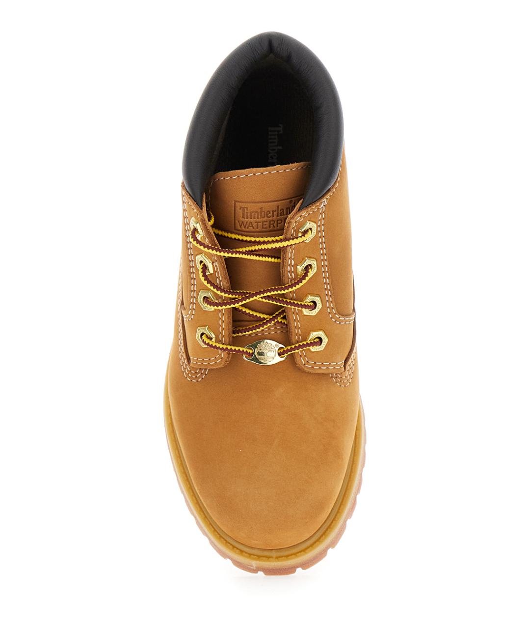 TIMBERLAND Бежевые кожаные ботинки, фото 4