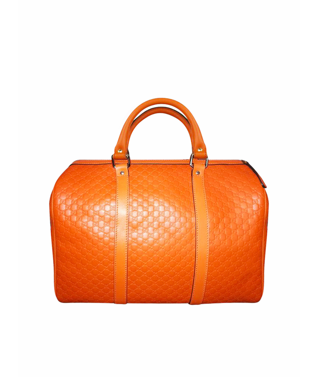 GUCCI Оранжевая кожаная сумка тоут, фото 1
