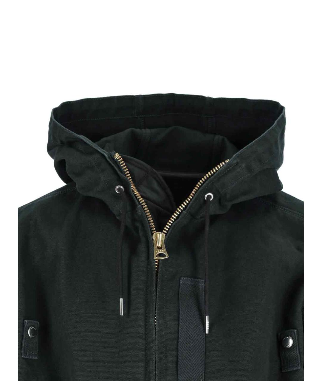 SACAI Зеленая полиэстеровая куртка, фото 4