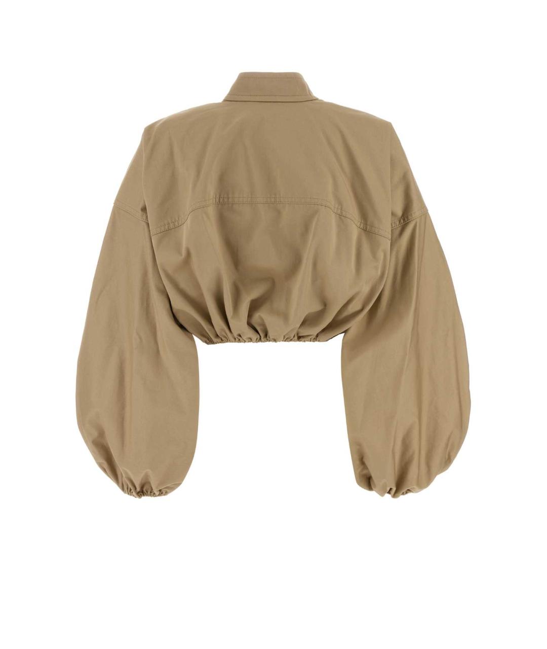 ZIMMERMANN Бежевая хлопковая блузы, фото 2