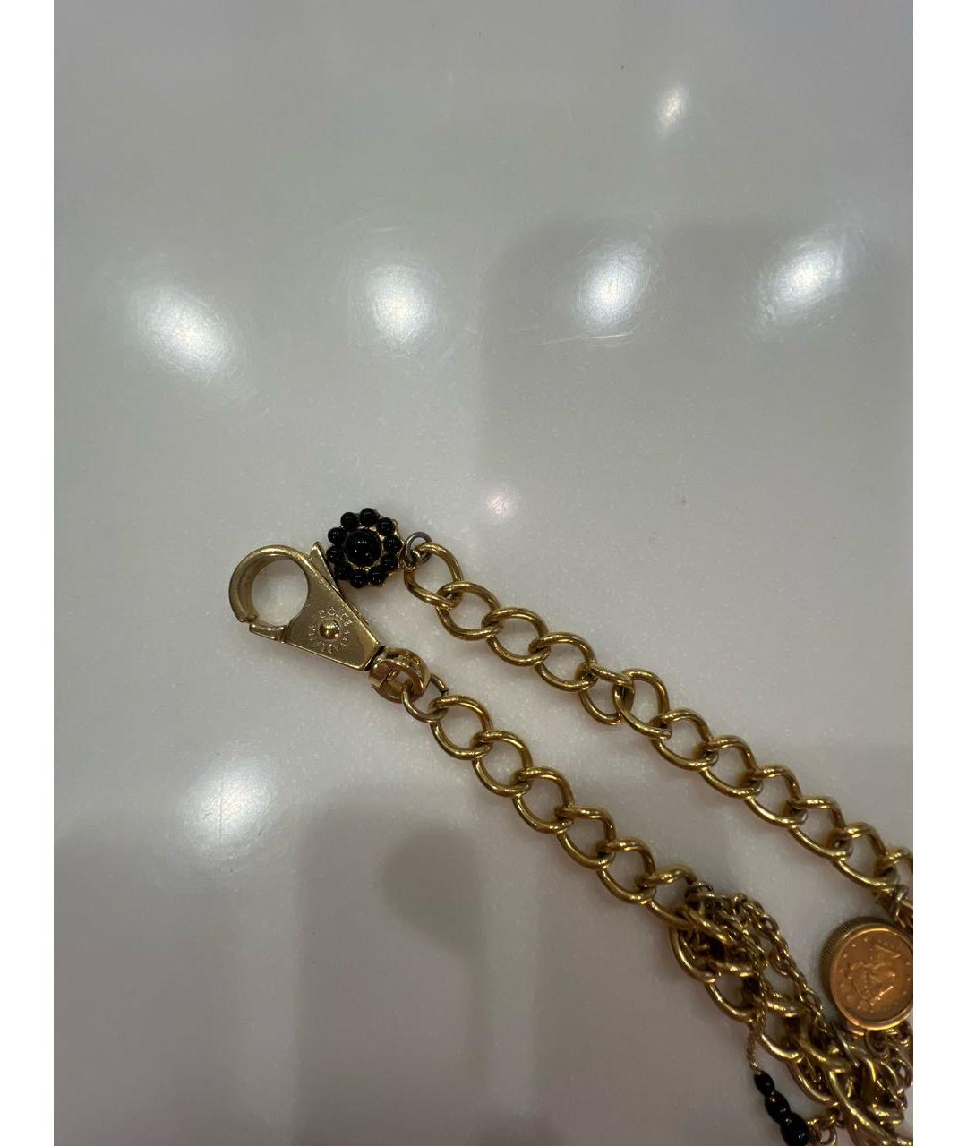 DOLCE&GABBANA Золотое металлическое колье, фото 3
