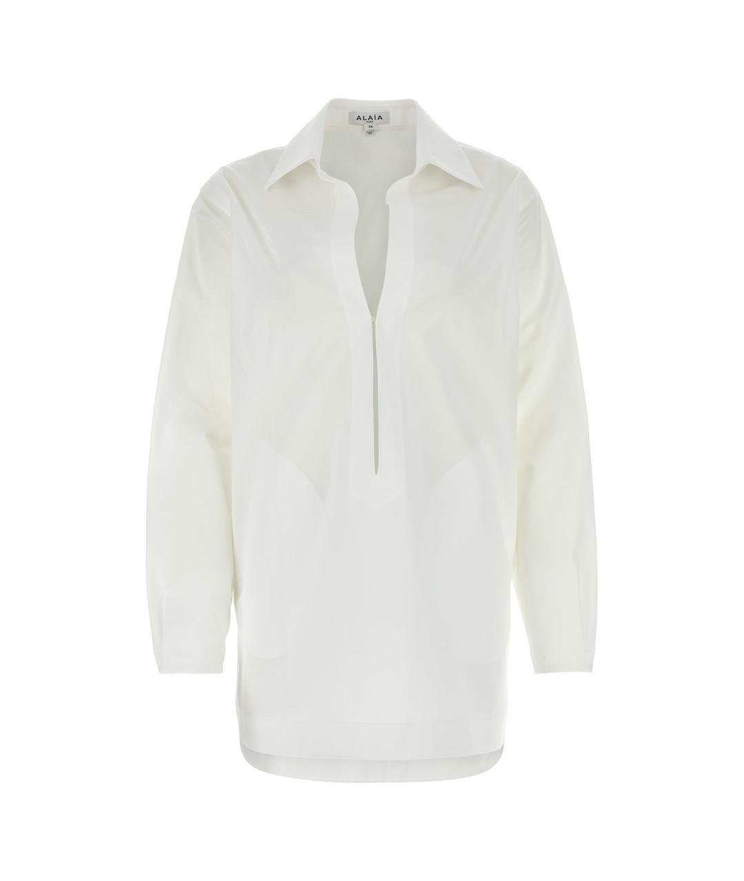 ALAIA Белая хлопковая блузы, фото 1