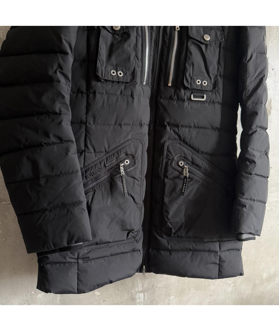 BOGNER Черная полиэстеровая куртка, фото 6