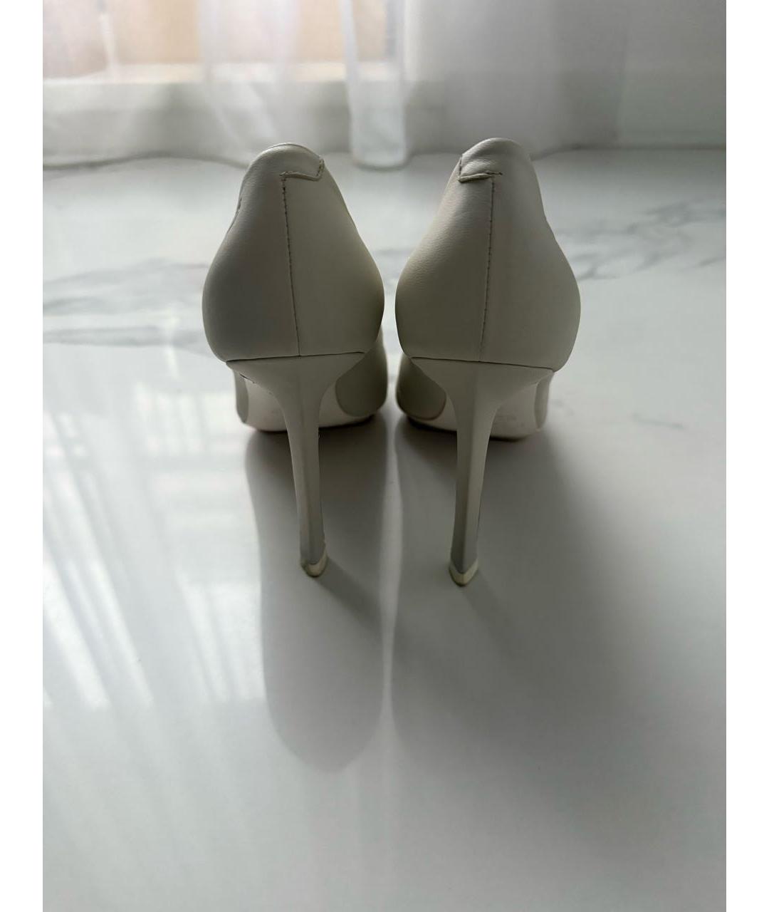 ICEBERG Белые кожаные туфли, фото 4