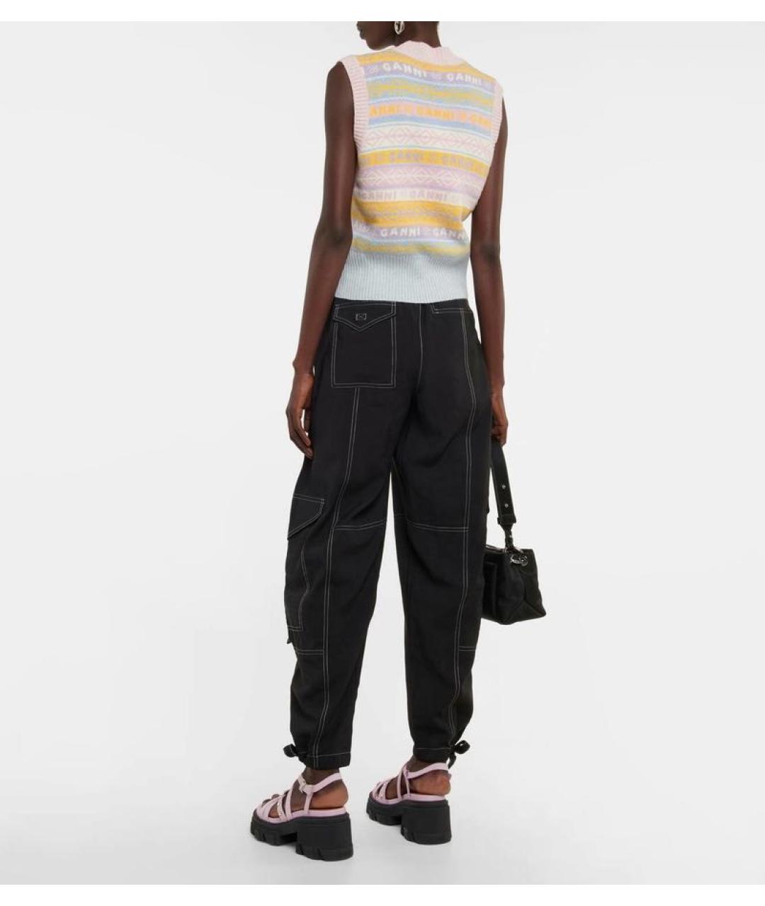 GANNI Мульти шерстяная жилетка, фото 4