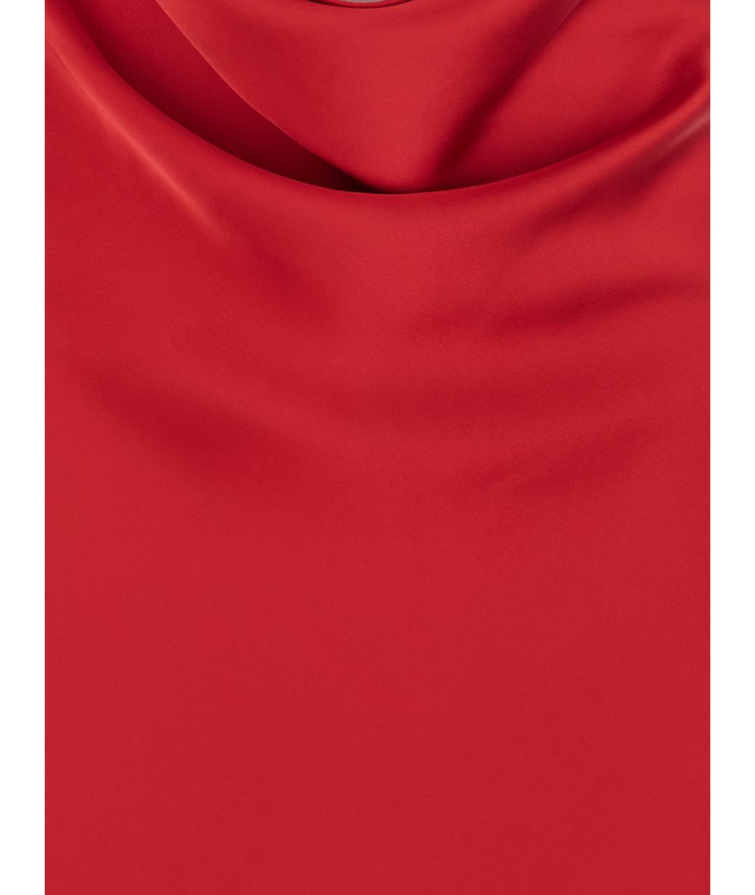 NORMA KAMALI Красное полиэстеровое вечернее платье, фото 3