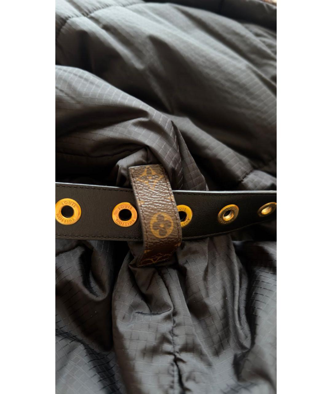 LOUIS VUITTON Черная полиамидовая куртка, фото 4