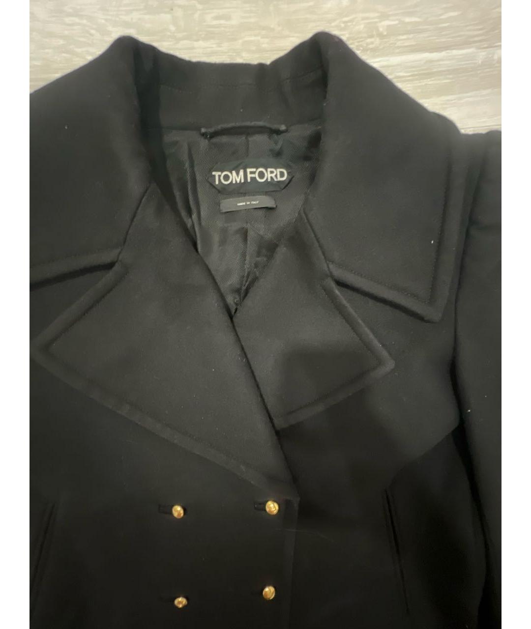 TOM FORD Черный шерстяной жакет/пиджак, фото 3