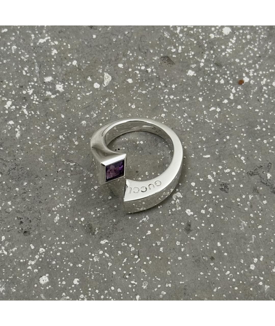 GUCCI Серебряное серебряное кольцо, фото 8