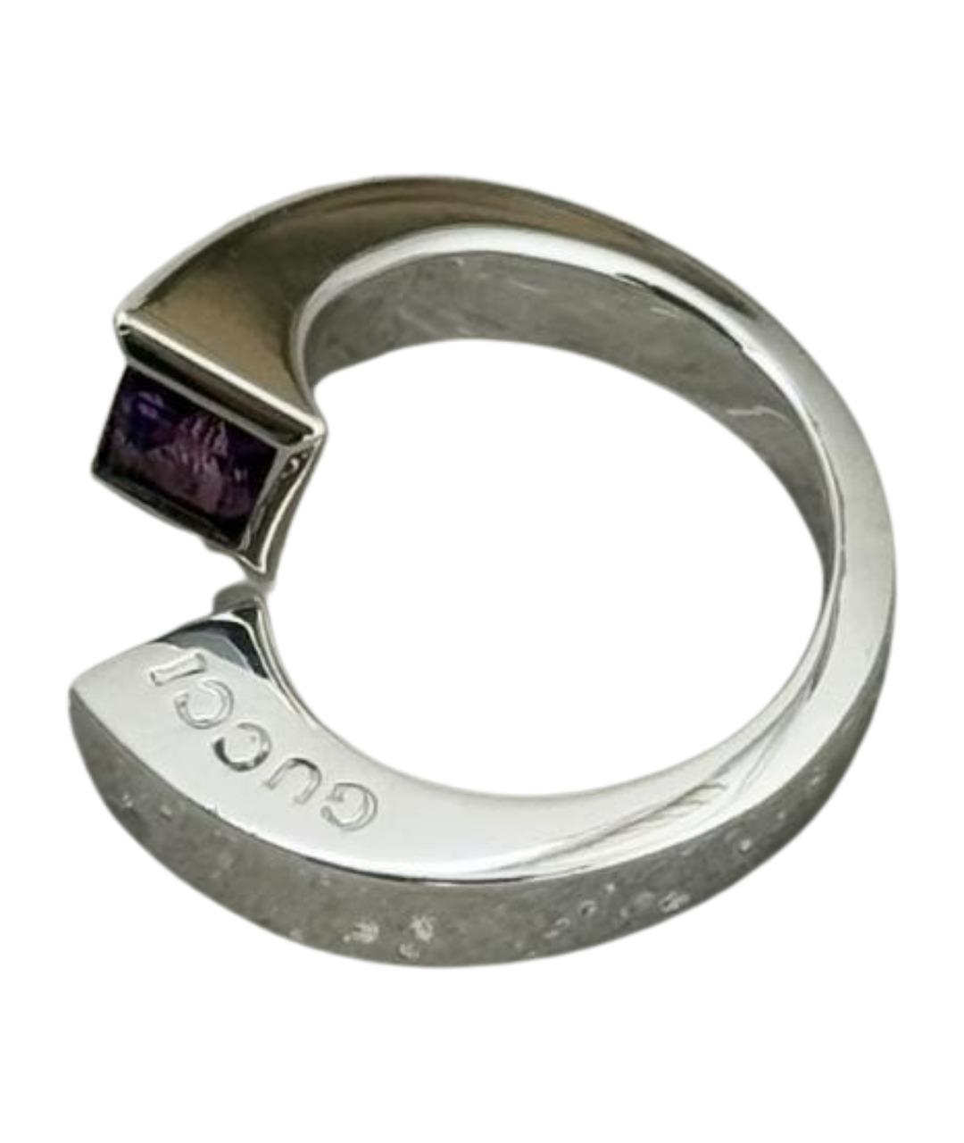 GUCCI Серебряное серебряное кольцо, фото 1