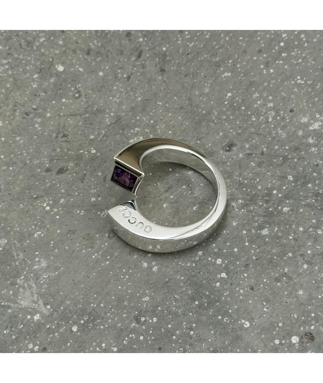 GUCCI Серебряное серебряное кольцо, фото 10