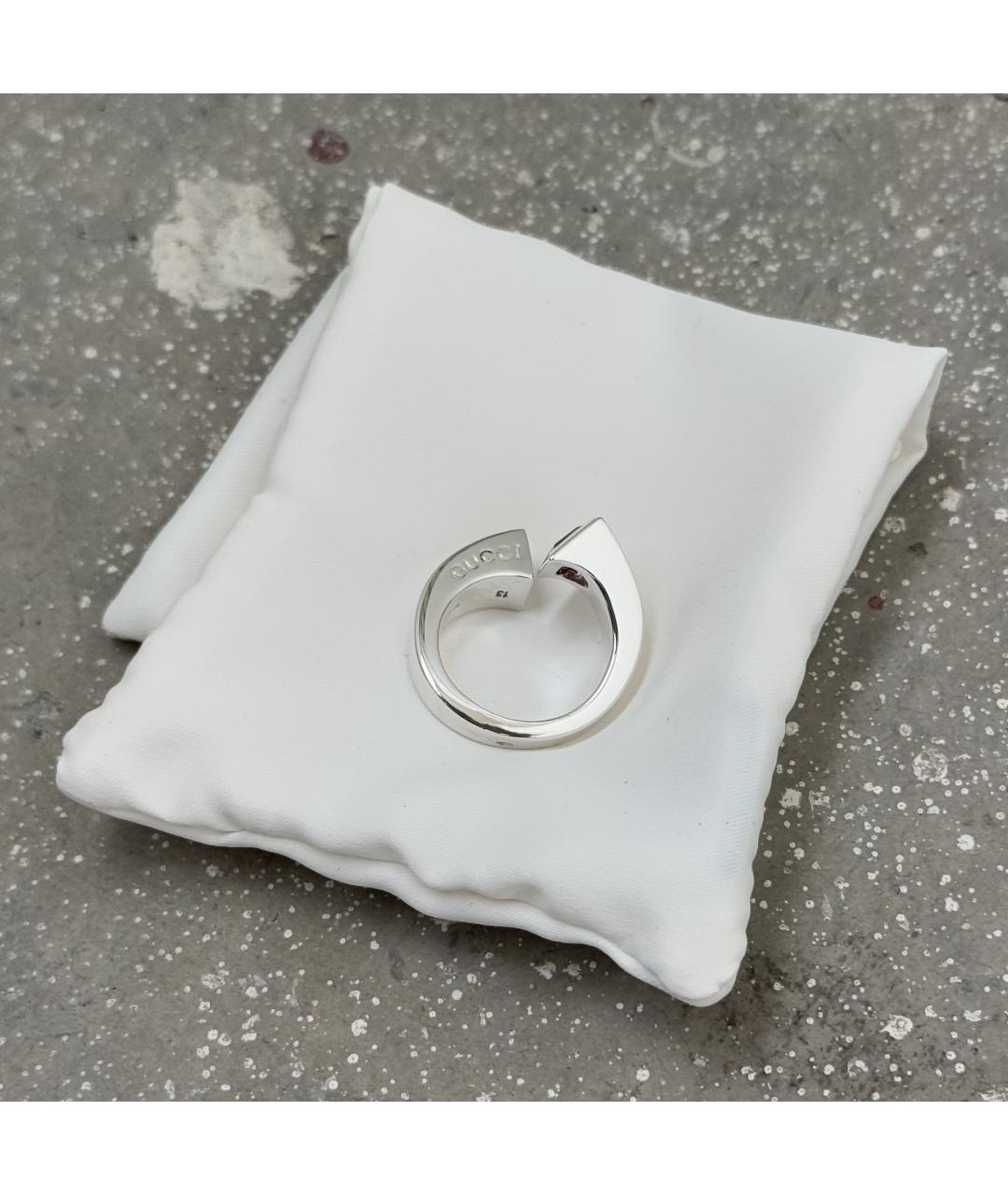 GUCCI Серебряное серебряное кольцо, фото 5