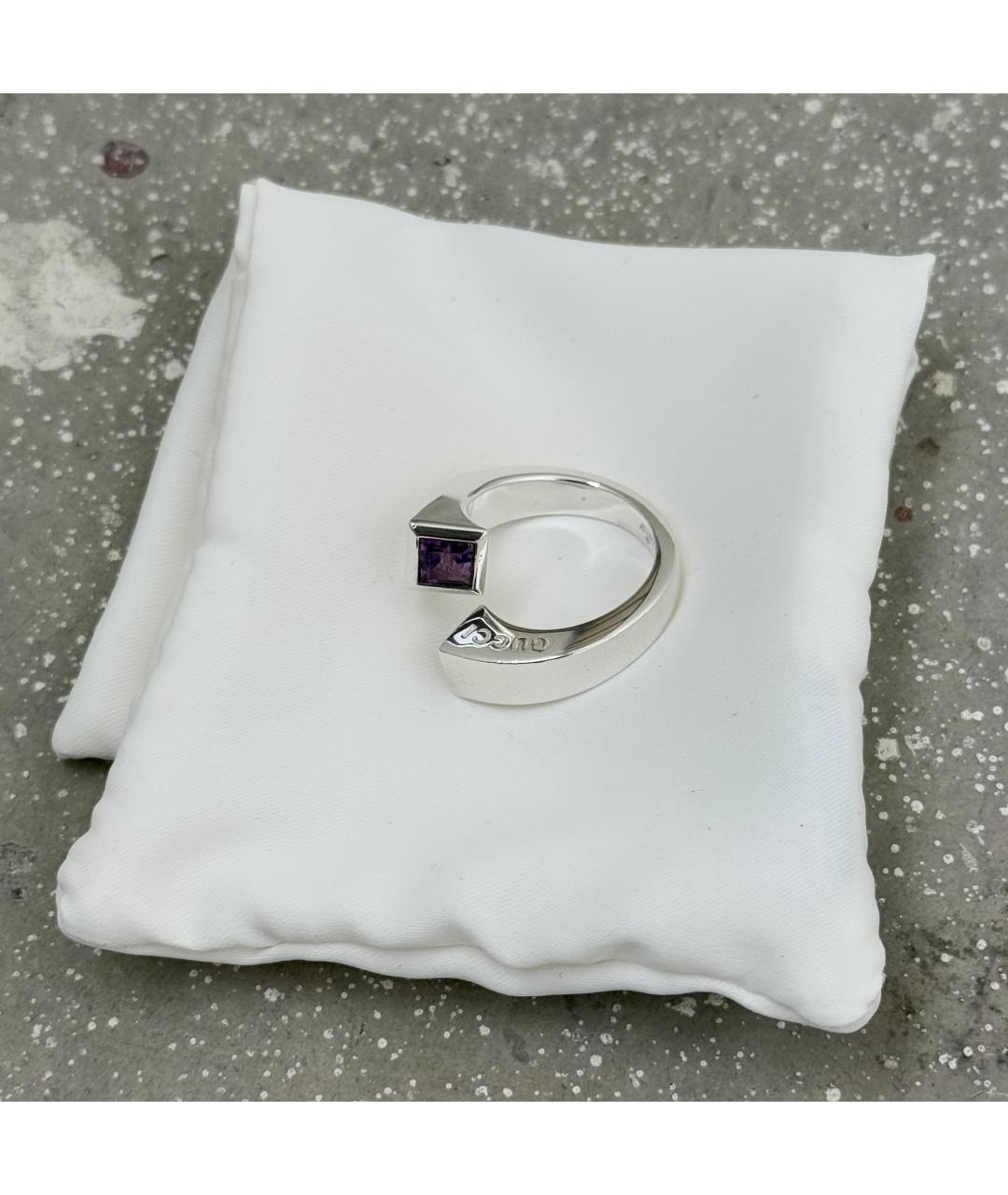 GUCCI Серебряное серебряное кольцо, фото 7