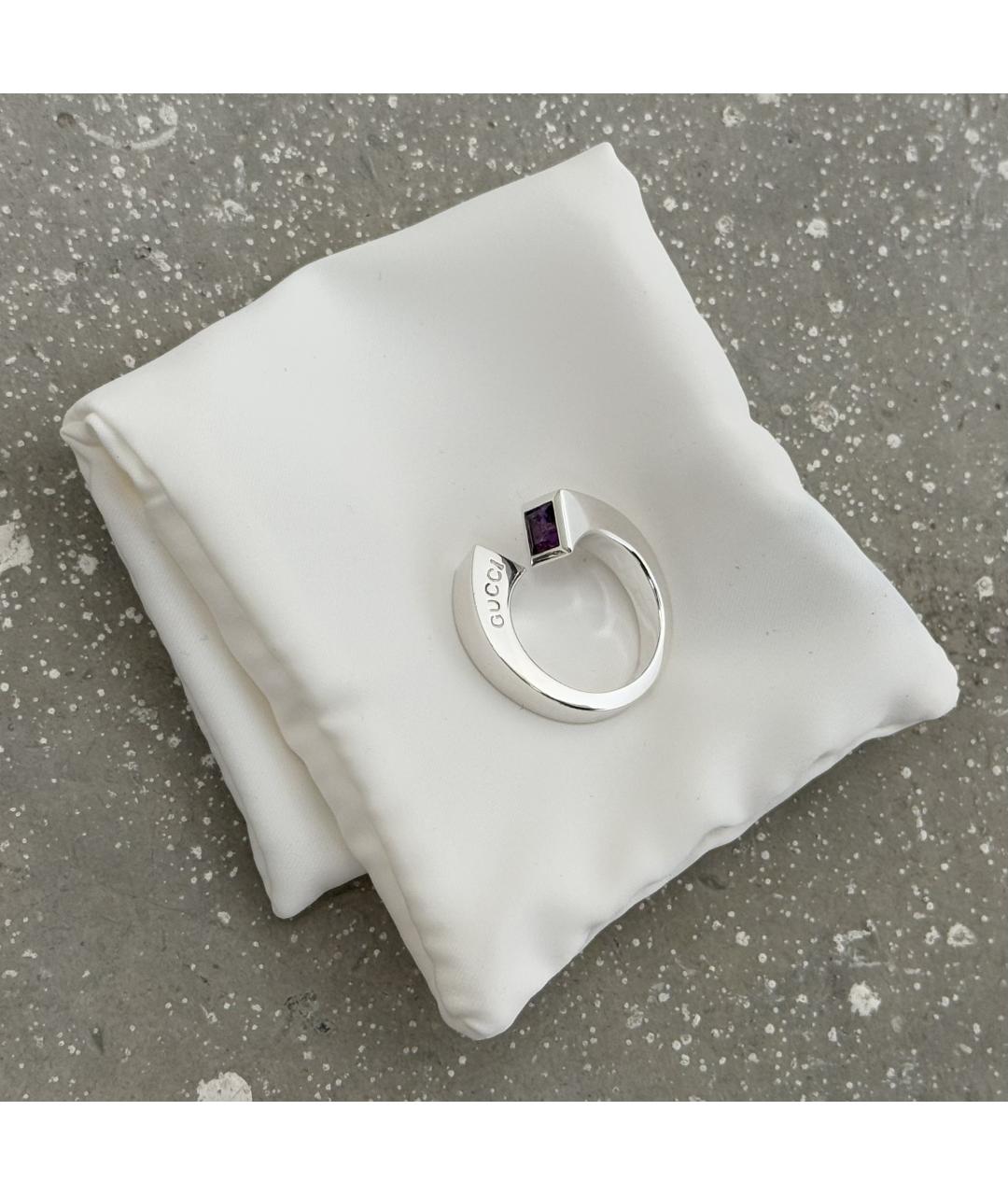 GUCCI Серебряное серебряное кольцо, фото 6
