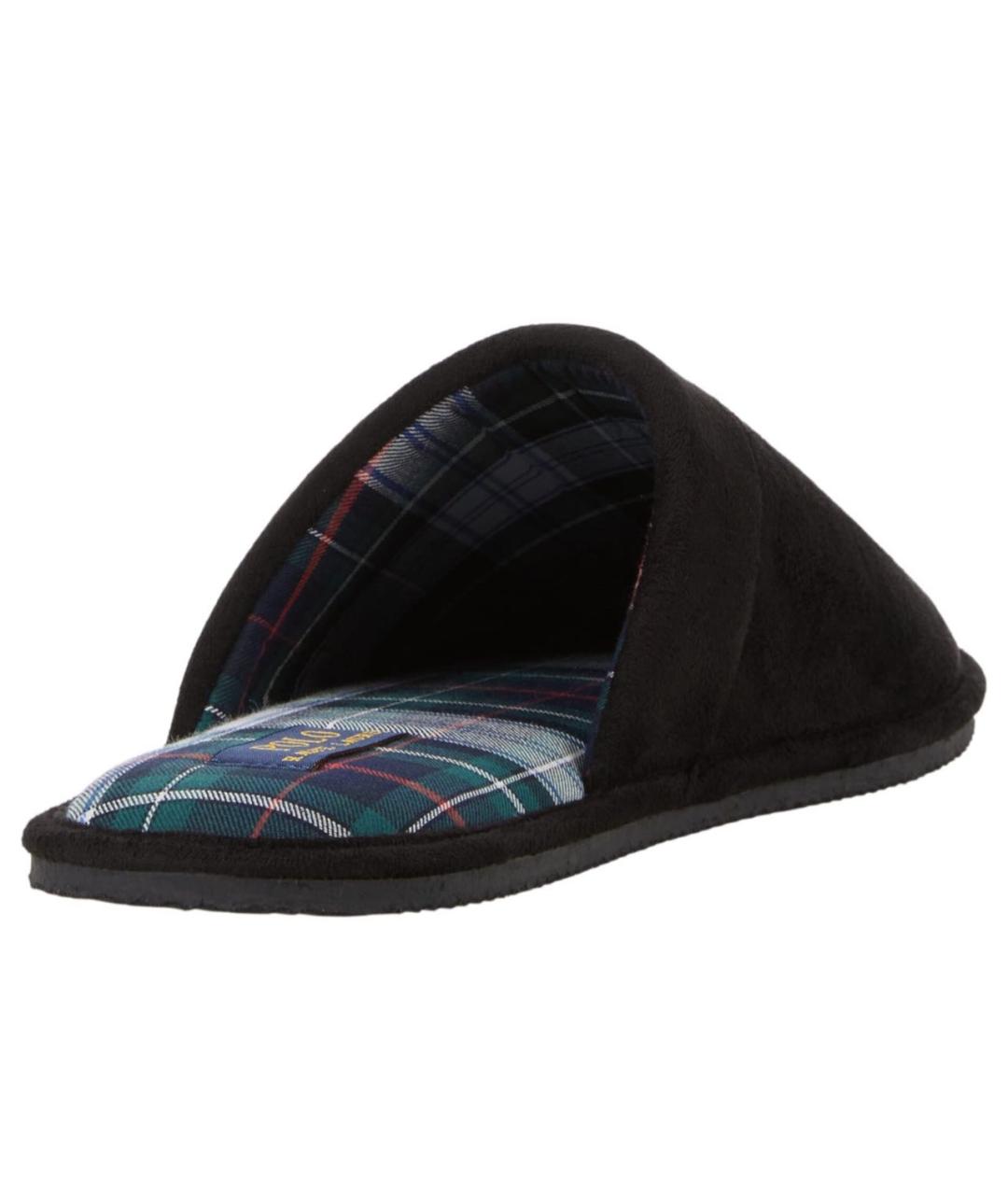 POLO RALPH LAUREN Черные шлепанцы, фото 3