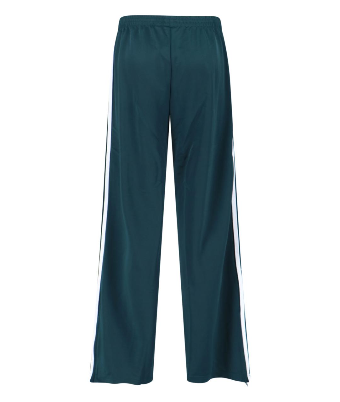 ADIDAS Зеленые полиэстеровые прямые брюки, фото 2