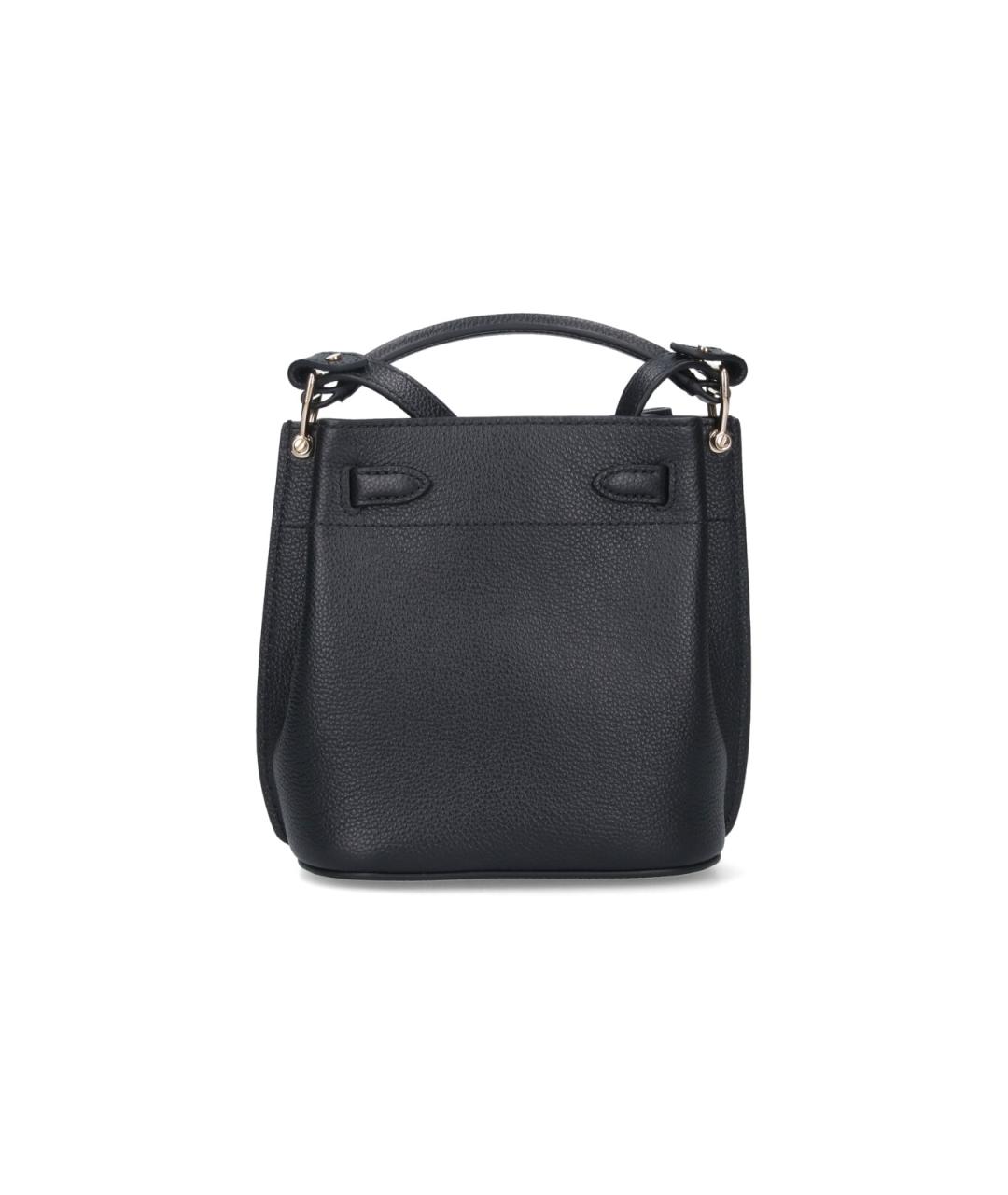 MULBERRY Черная кожаная сумка тоут, фото 3