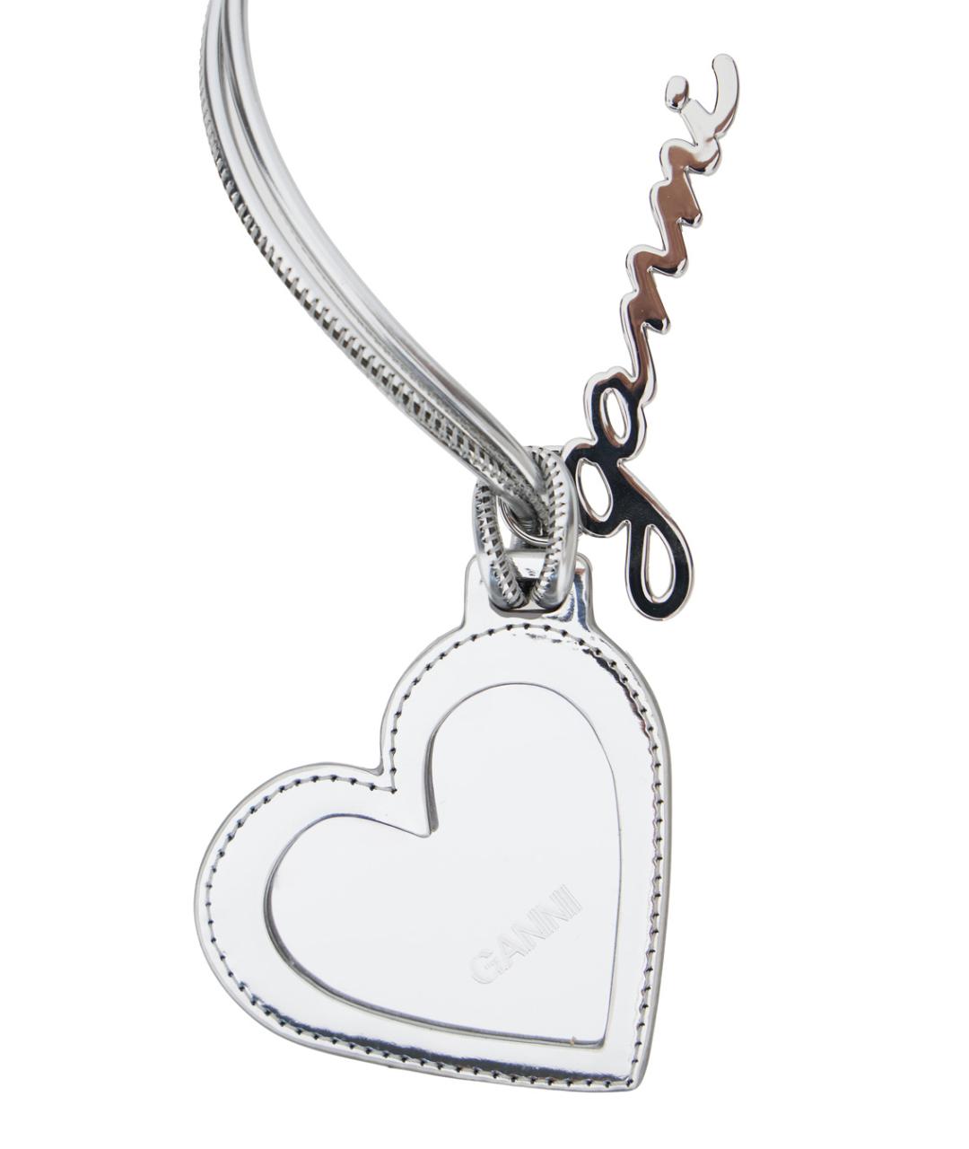 GANNI Серебрянный брелок, фото 2