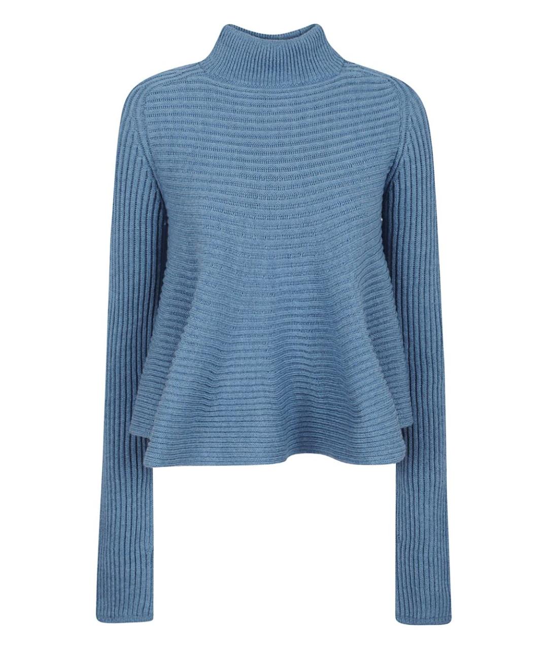 SPORTMAX Голубой шерстяной джемпер / свитер, фото 1