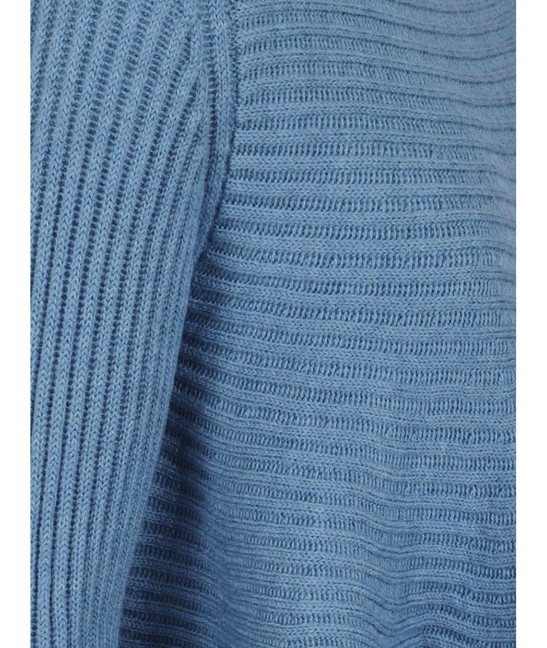 SPORTMAX Голубой шерстяной джемпер / свитер, фото 3
