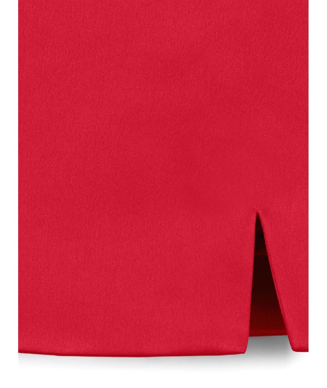 MARC JACOBS Красная полиэстеровая юбка мини, фото 3