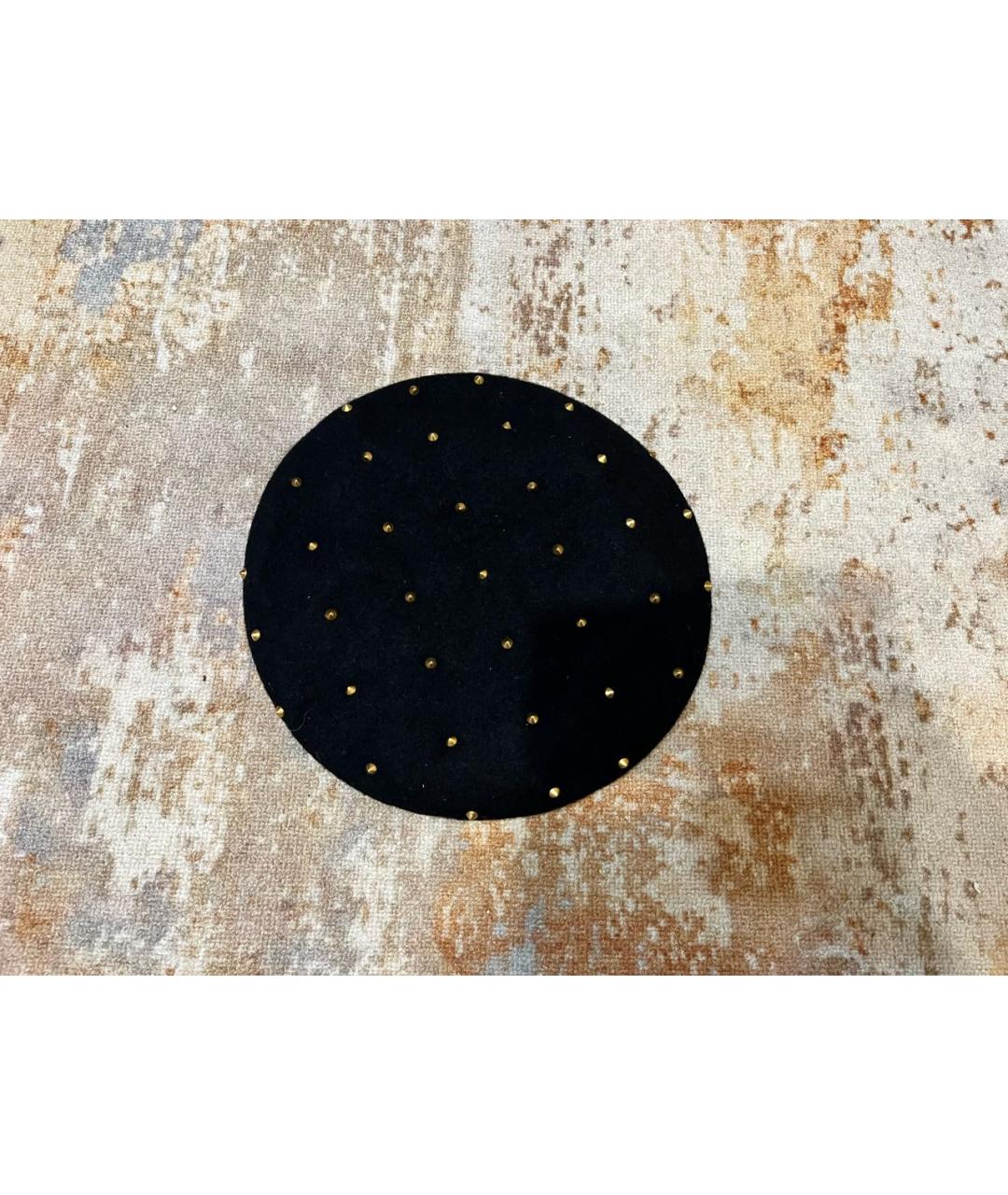 GUCCI Черная шерстяная шляпа, фото 8