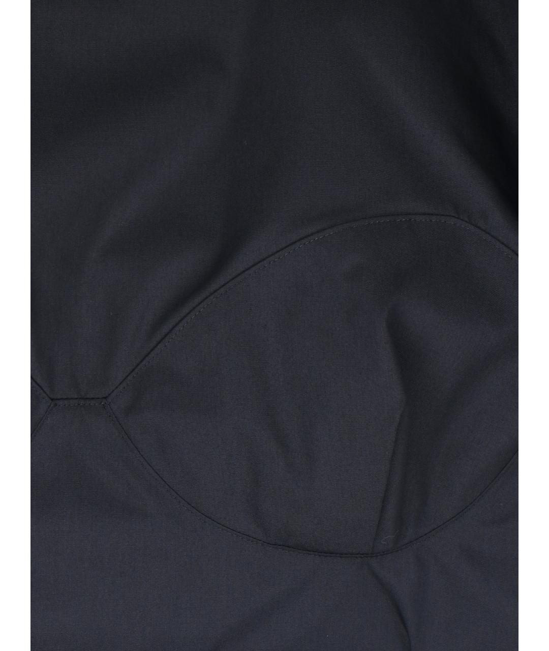 SACAI Черная хлопковая футболка, фото 3