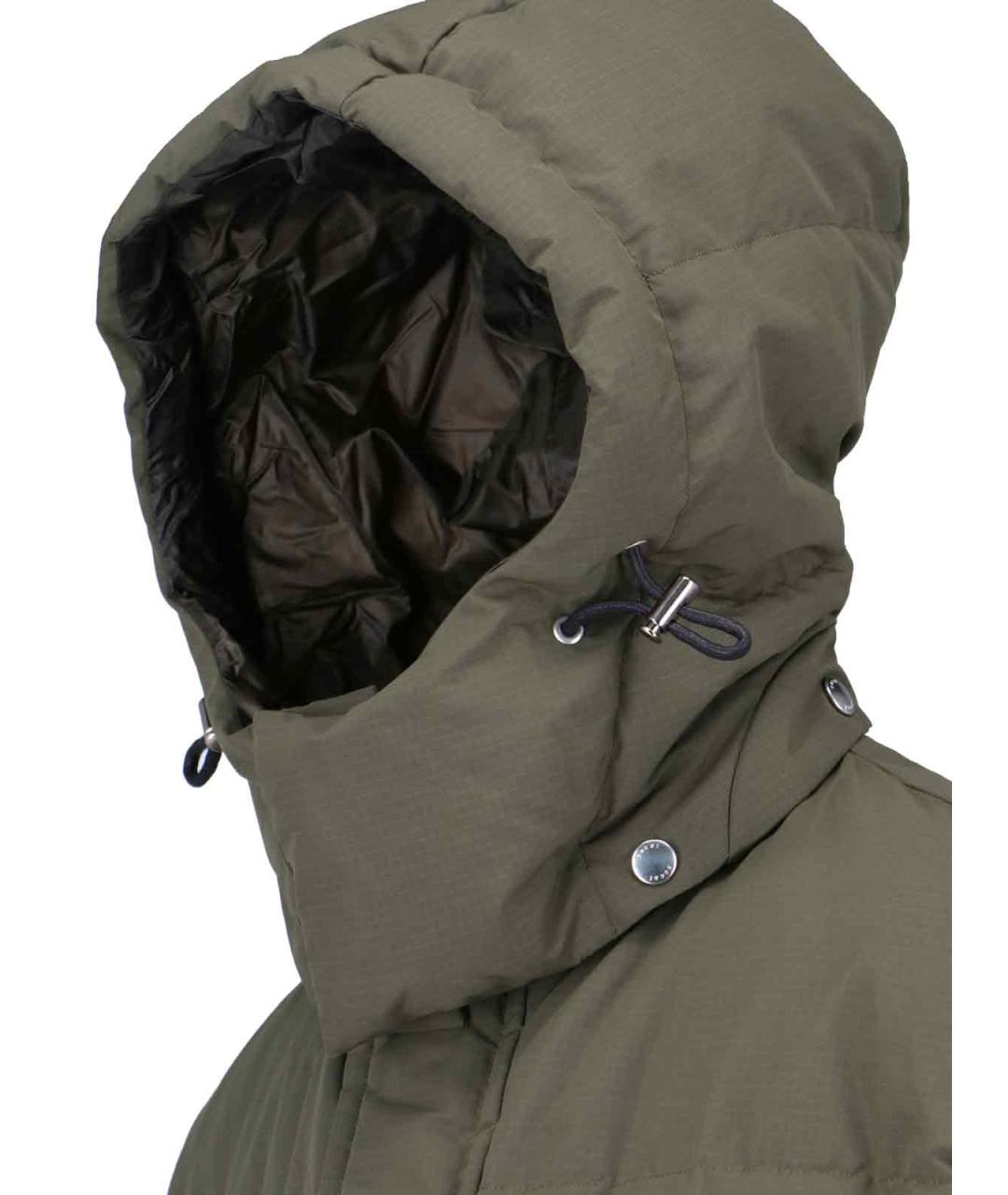 SACAI Зеленый полиэстеровый пуховик, фото 3