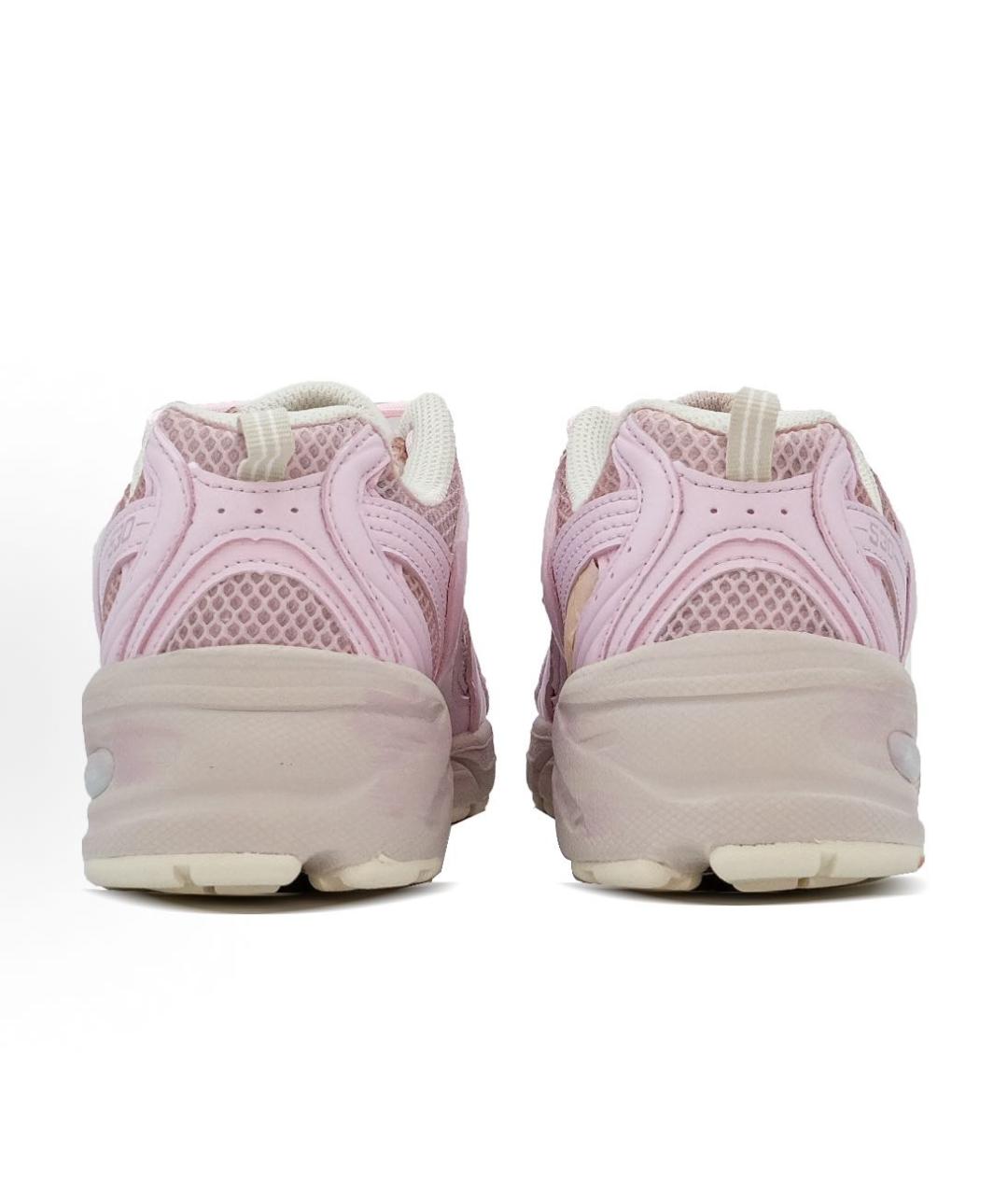 NEW BALANCE Розовые текстильные кроссовки, фото 3