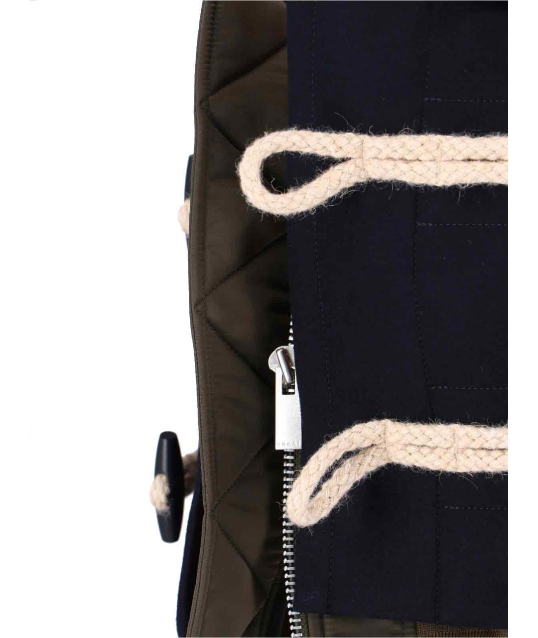 SACAI Синяя шерстяная куртка, фото 5