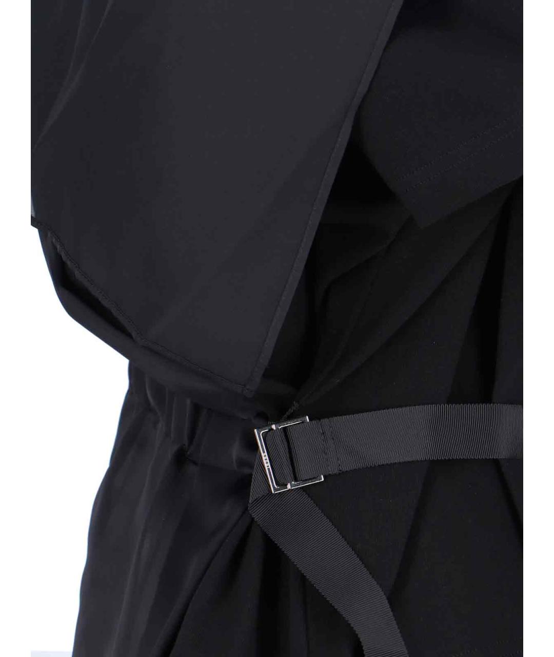 SACAI Черная хлопковая блузы, фото 3