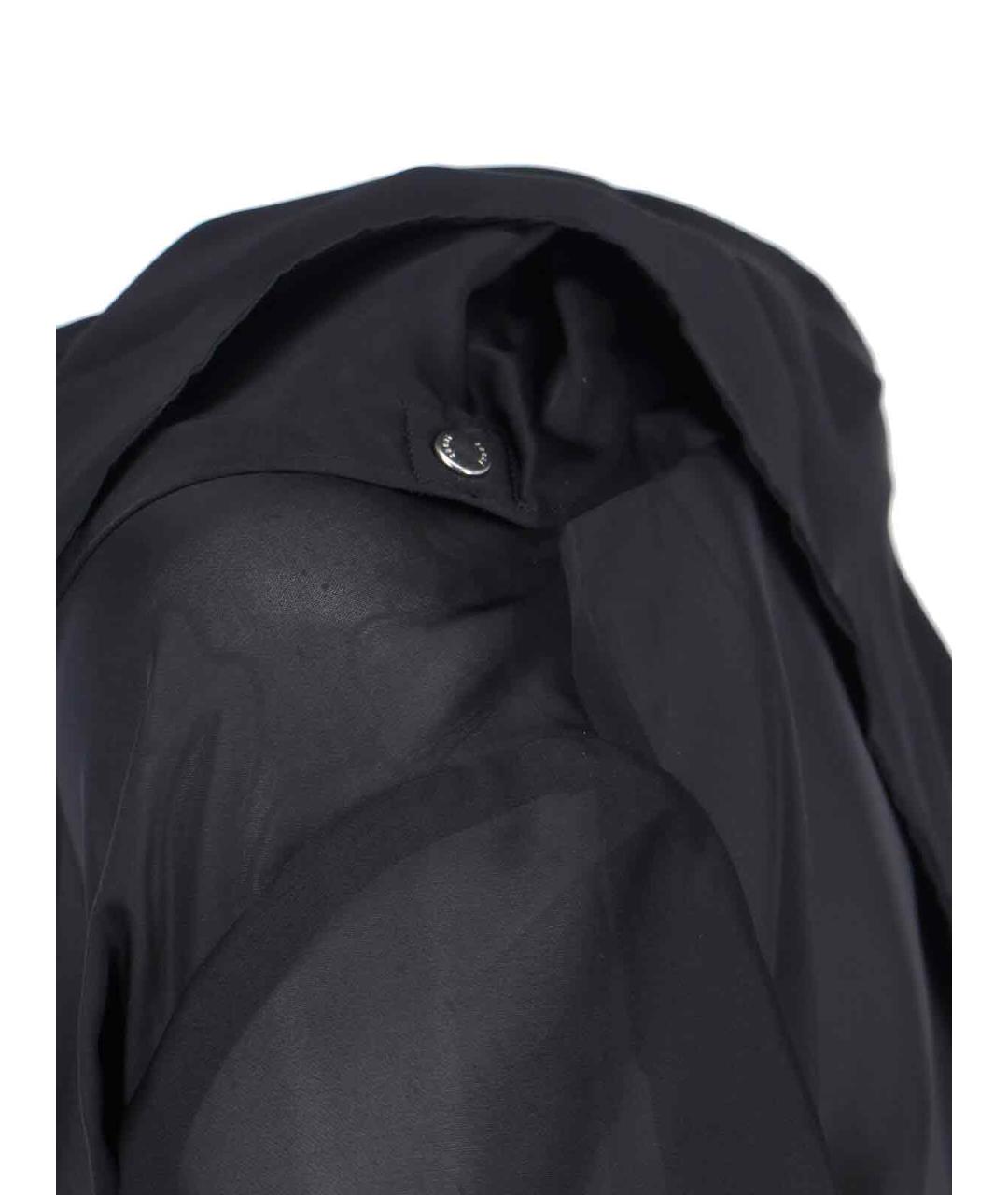 SACAI Черная хлопковая блузы, фото 4