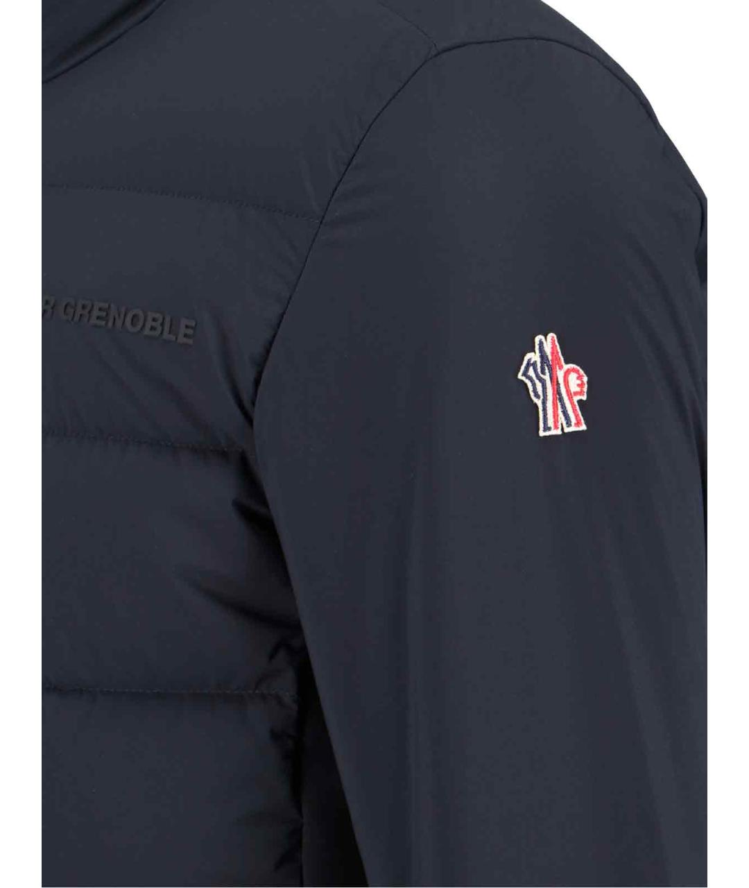 MONCLER GRENOBLE Черная полиэстеровая куртка, фото 3