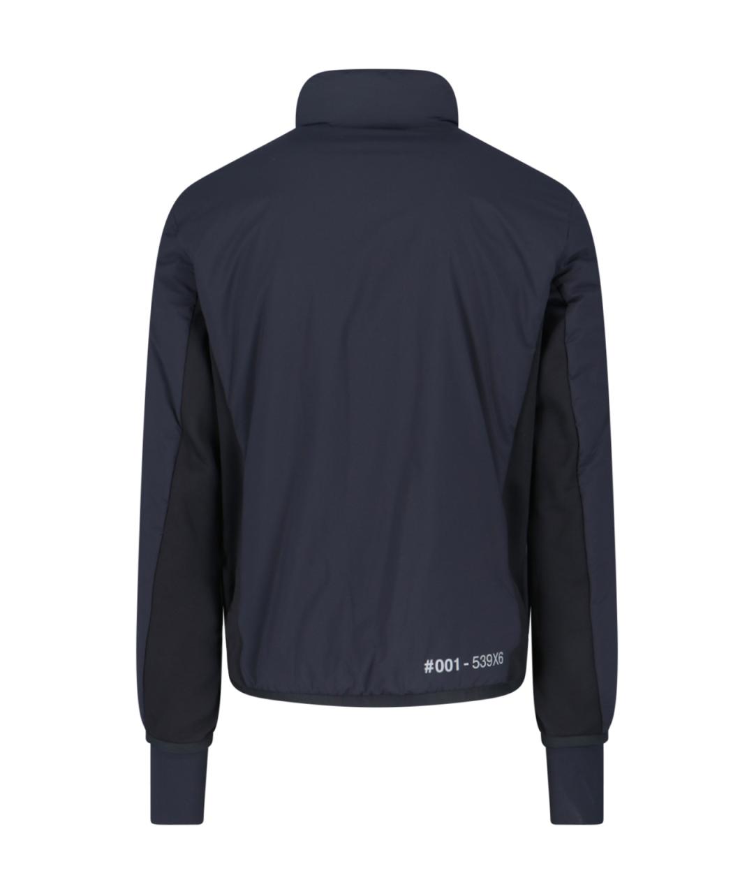 MONCLER GRENOBLE Черная полиэстеровая куртка, фото 2