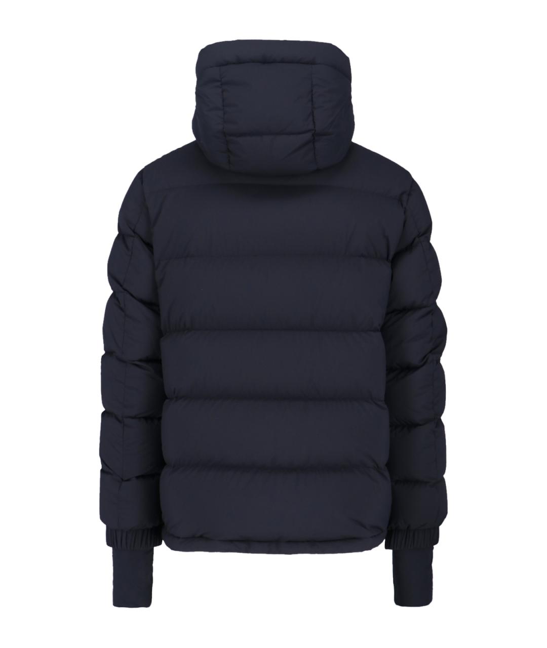 MONCLER GRENOBLE Черный полиэстеровый пуховик, фото 2