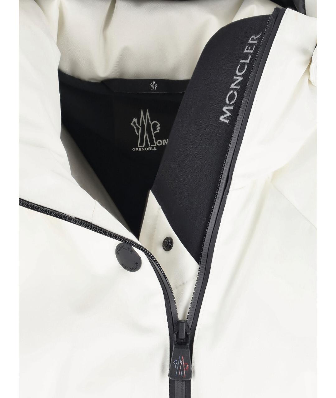 MONCLER GRENOBLE Белая куртка, фото 4